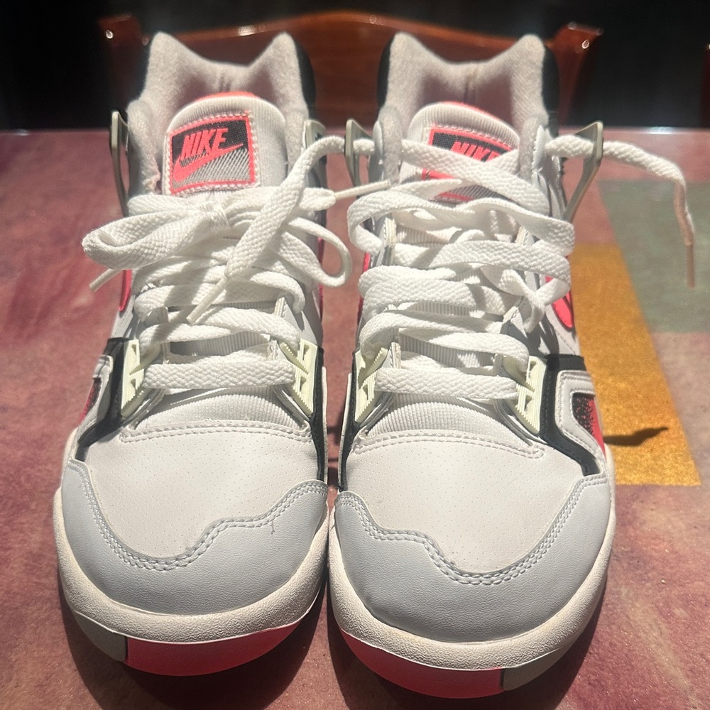 Nike Air Tech Challenge 2 White Hot Lava Mens Sz 8.5 Agassi